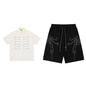 American-style Retro Loose-fit Short-sleeve T-shirt For Spring And Summer
