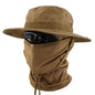 Multi-functional Outdoor Sun Protection Breathable Round-brim Fishing Hat