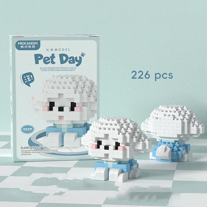 18 in 1 Pet Animal Building Blocks Set | Kids Educational Toy
