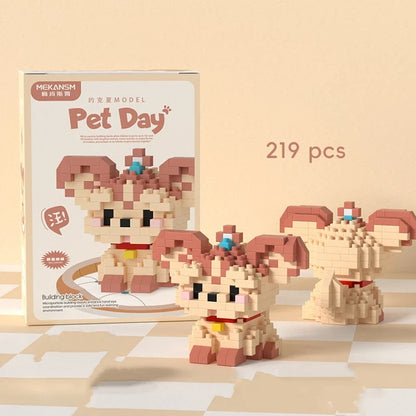 18 in 1 Pet Animal Building Blocks Set | Kids Educational Toy