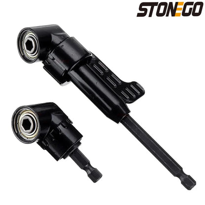 STONEGO 105 Degree Angle Extension Screw Driver Socket Holder | For Tight Spaces and Hard-to-Reach Screws