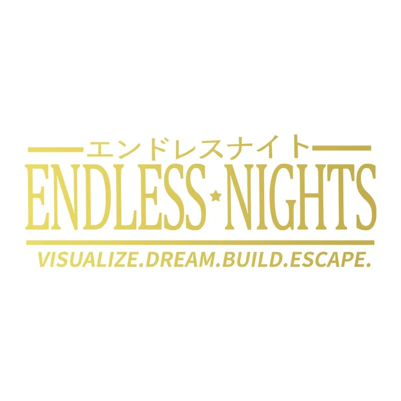 Endless Nights Japanese Vinyl Sticker | JDM Drift Stance Anime Decal for Car Window Bumper