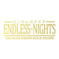 Endless Nights Japanese Vinyl Sticker | JDM Drift Stance Anime Decal for Car Window Bumper