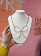 Bow Statement necklace