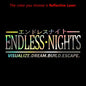 Endless Nights Japanese Vinyl Sticker | JDM Drift Stance Anime Decal for Car Window Bumper