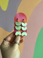 Spring Pastel Petal Earrings