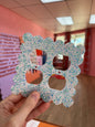 Blue & Green Confetti Outlet Cover