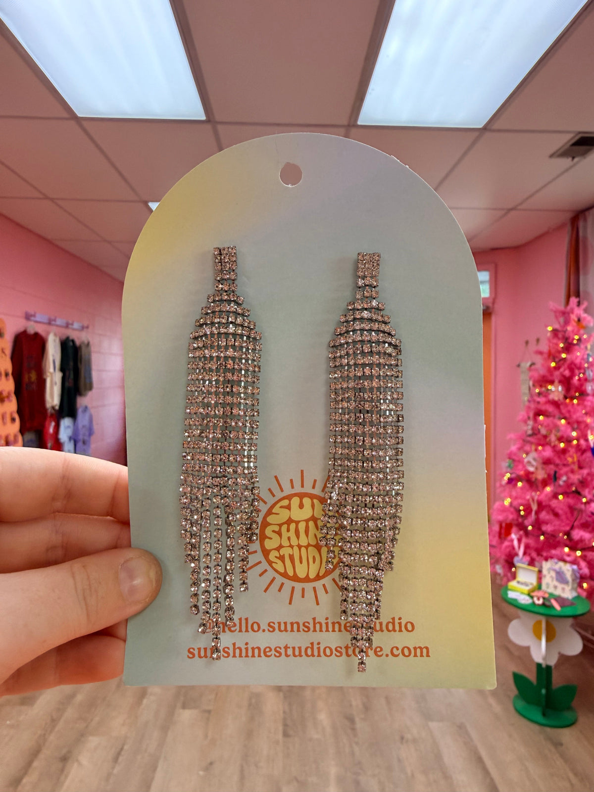 Sparkle Statement Earrings
