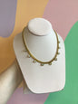 Titanium Gem Heart Chain