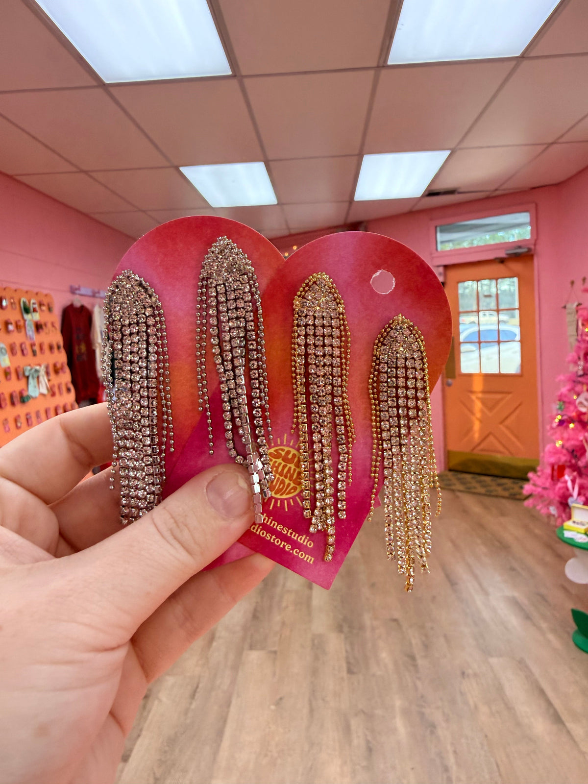 Sparkle Statement Earrings