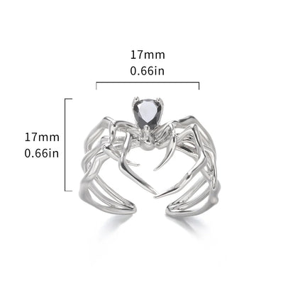 Elegant Stainless Steel Big Bloom Flower Rings For Women Gold Color Sun Starfish Open Ring Finger Jewelry Wedding Her Gift Punk