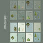 Mr.Paper 16Pcs Light Sleep Manuscript Sticker Pack | Hand-Drawn Journal Decor Kit