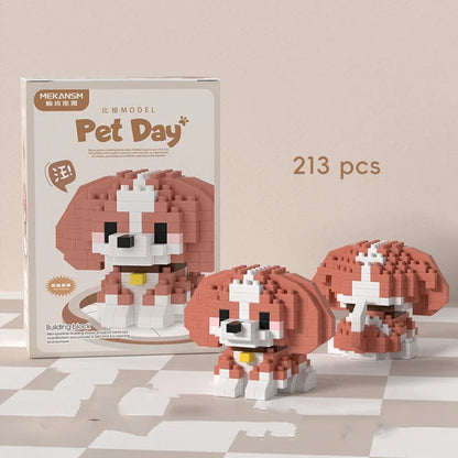 18 in 1 Pet Animal Building Blocks Set | Kids Educational Toy