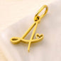 SUNIBI Personalized Initial Letter Heart Stainless Steel Accessories for Woman Necklace Ladies Jewelry Charm Gifts Wholesale