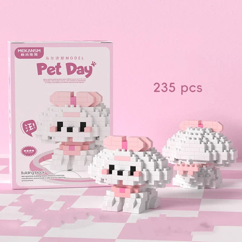 18 in 1 Pet Animal Building Blocks Set | Kids Educational Toy