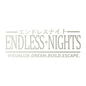 Endless Nights Japanese Vinyl Sticker | JDM Drift Stance Anime Decal for Car Window Bumper