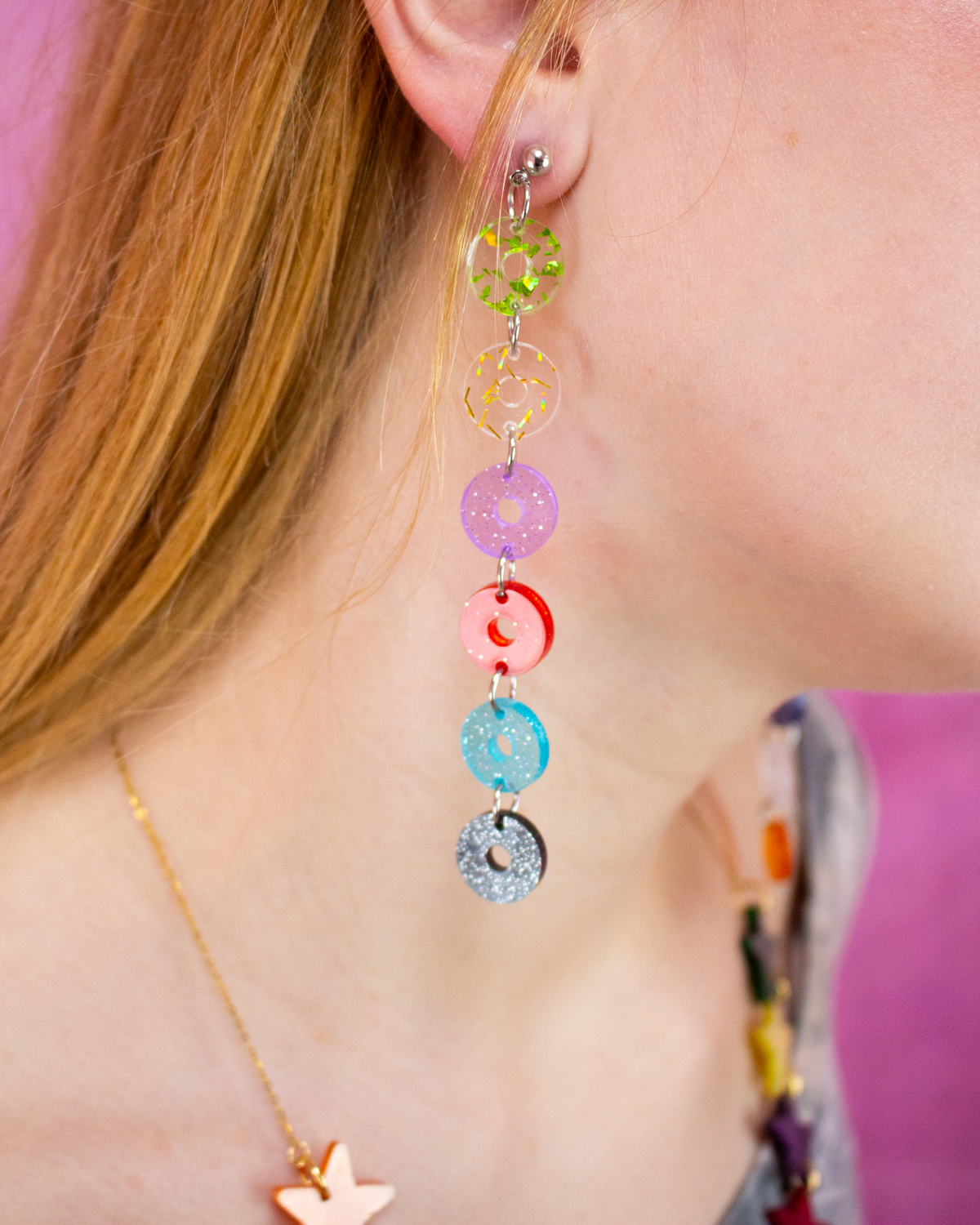12 Eras, 12 Colors - Dangle Earrings