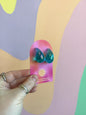 Resin Chunky Colorful Stud