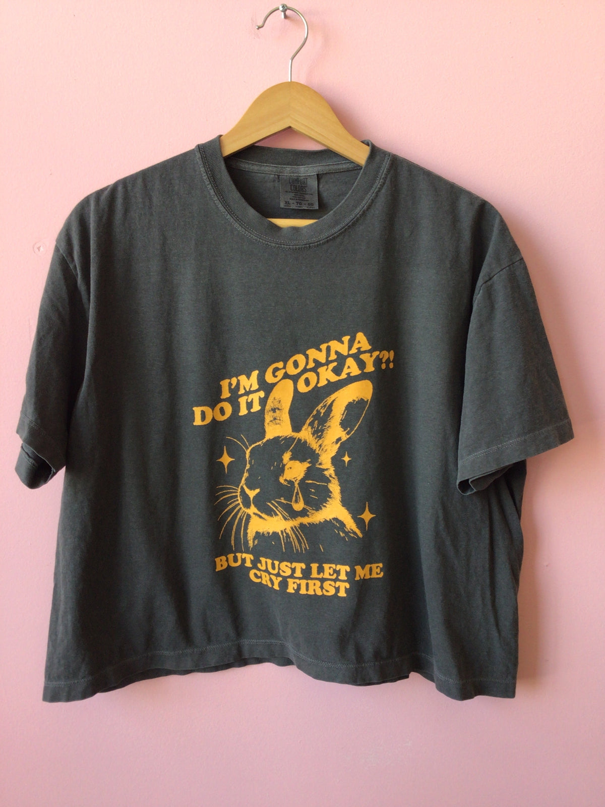 Just Let Me Cry First Shirt and Crewneck