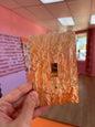 Orange Sparkle Outlet Cover