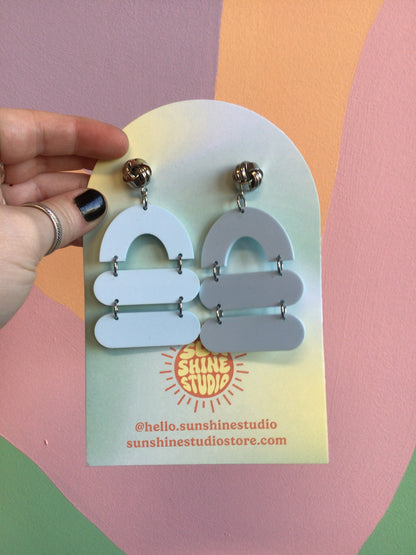 Moonlit Arc Earrings