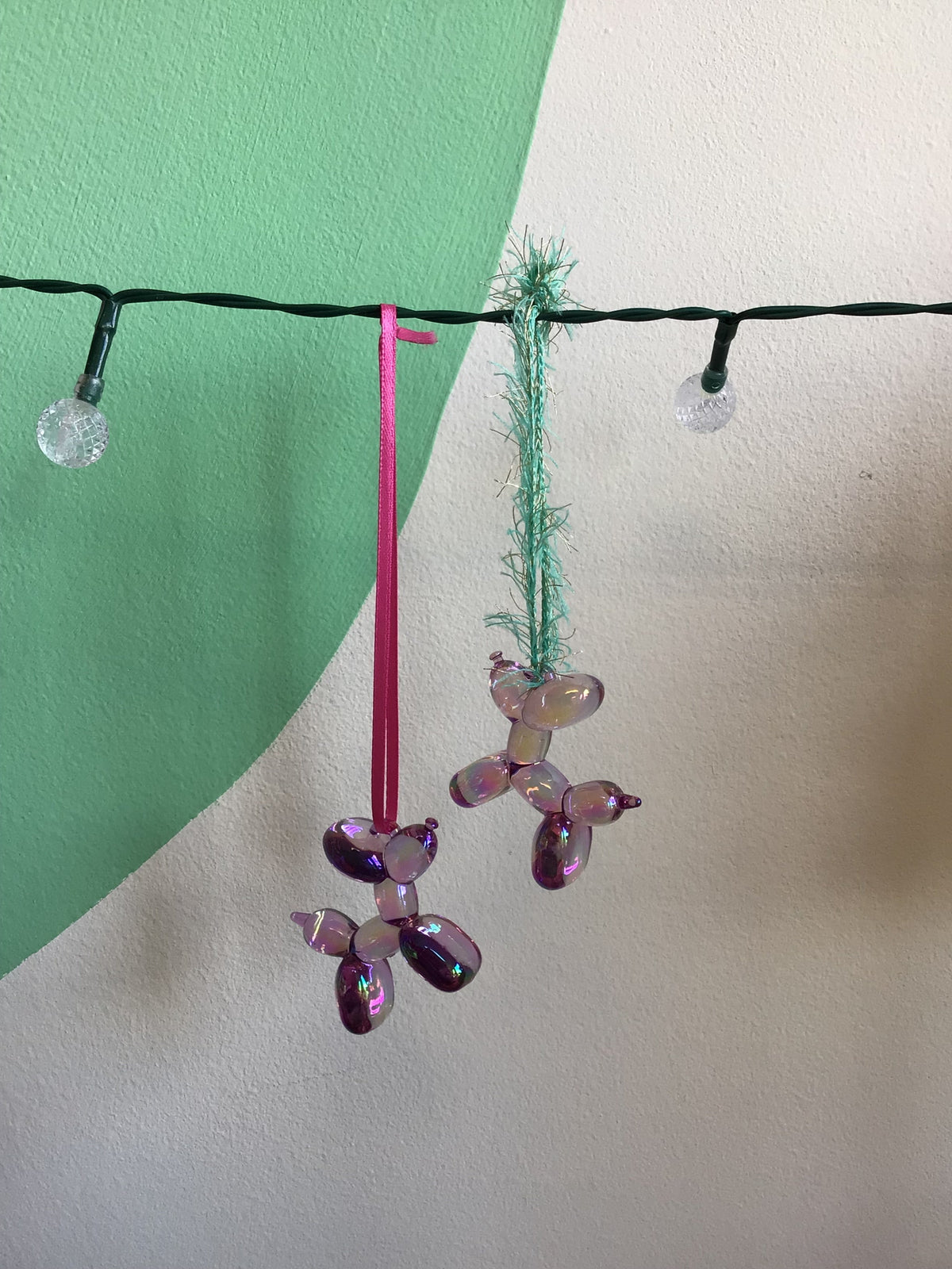 Balloon Dog Ornaments