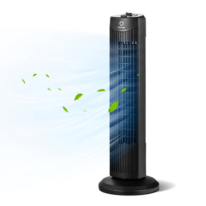 Fantask 35W 28 Inch Quiet Bladeless Oscillating Tower Fan