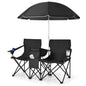 Portable Folding Picnic Double Chair