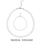 Bohemian Hawaii Puka White Clam Chips Shell Necklace