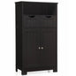 Bathroom Wooden Side Cabinet with 2 Drawers and 2 Doors