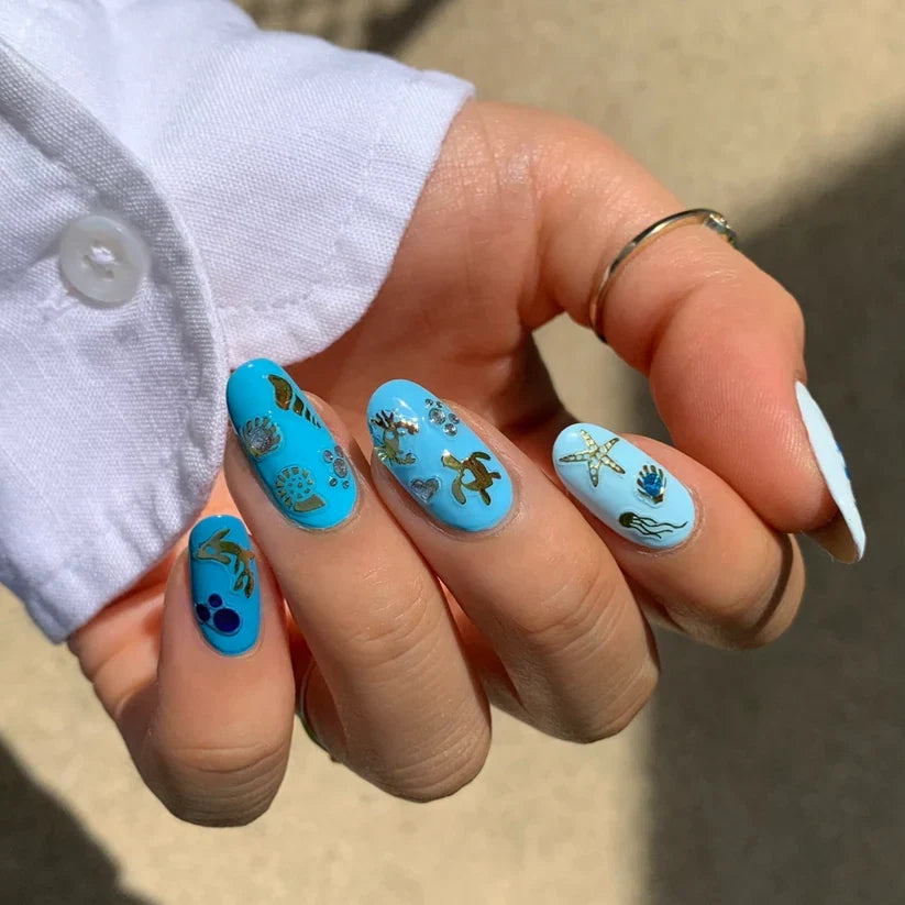 "Bubbly" Deco Beauty Nail Art Stickers