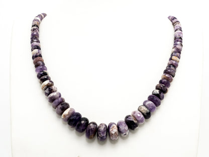 8-18mm High Quality Natural Amethyst Graduated,Faceted Ronde