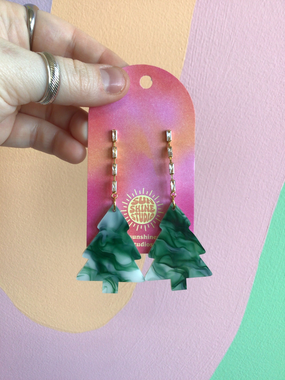 Green Holiday Trees