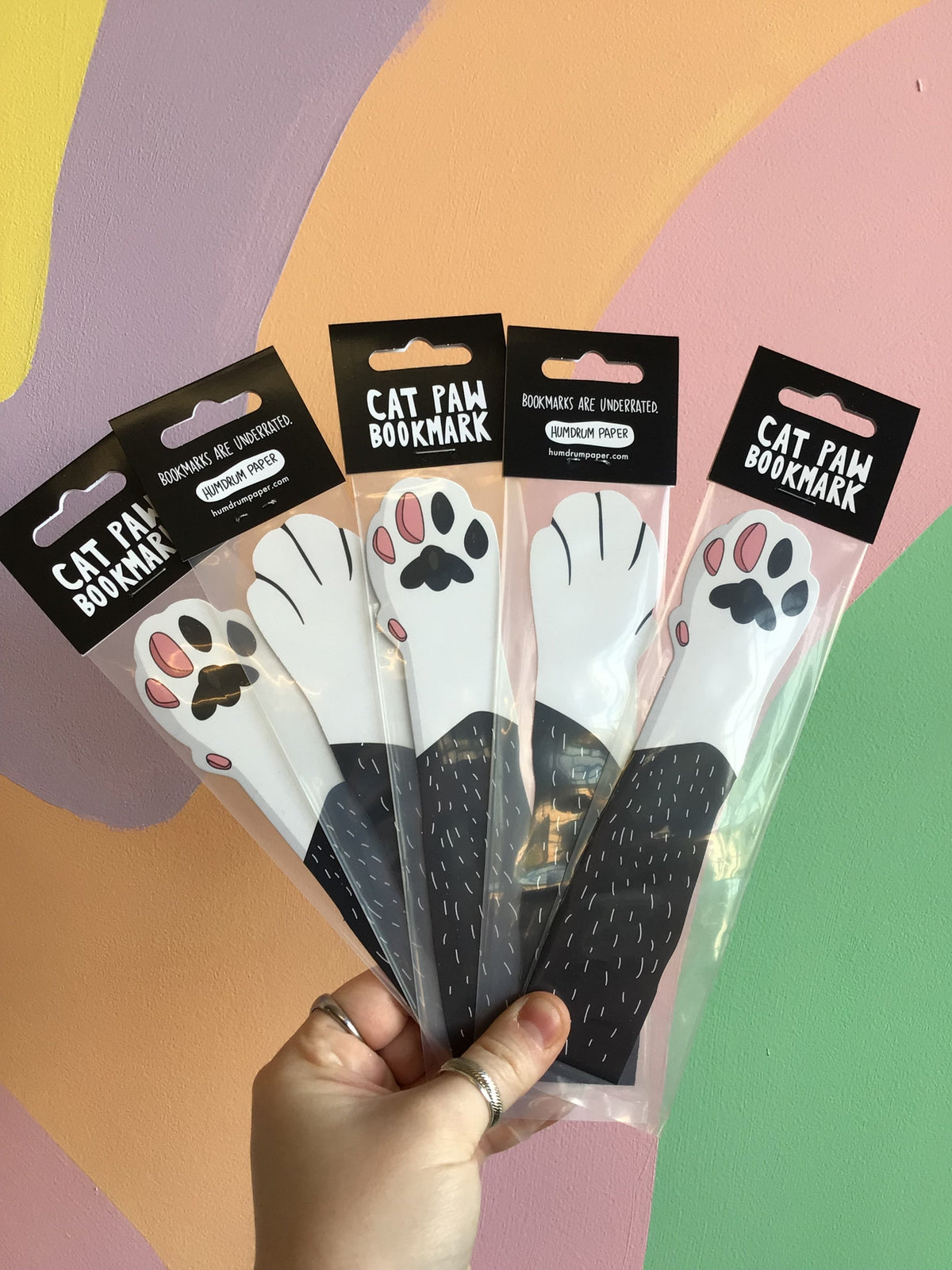 Cat Paw Bookmark