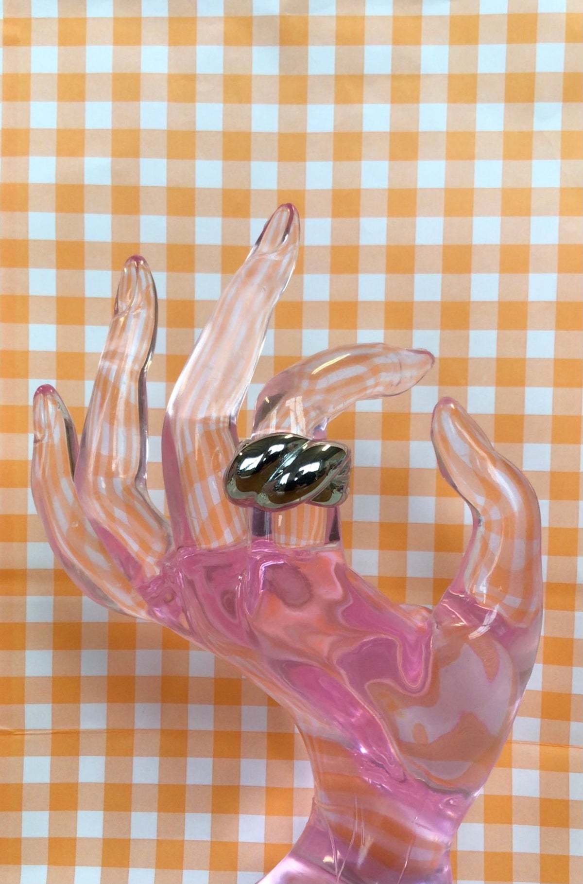 Exaggerated Baguette Ring