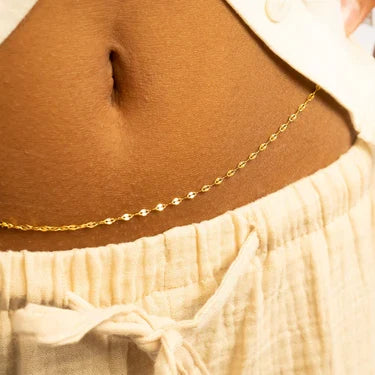 Belly Chain  18K Gold PVD Stainless Steel