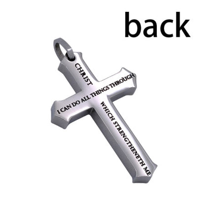 Crucified Cross Necklace