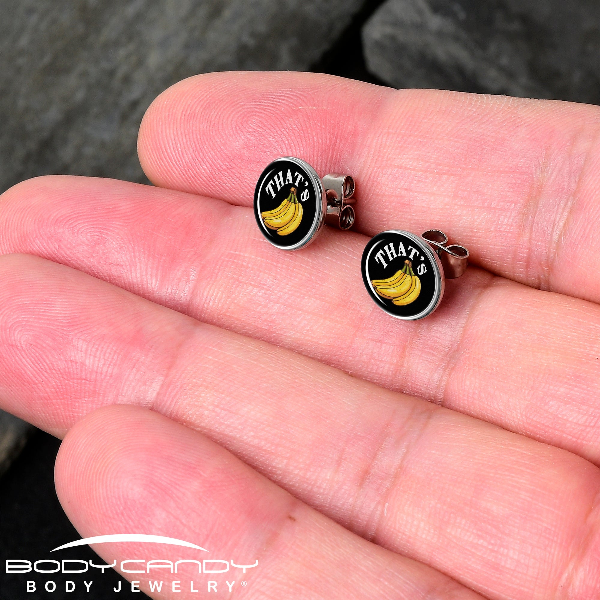 That is Bananas Stud Earrings by Onyx O