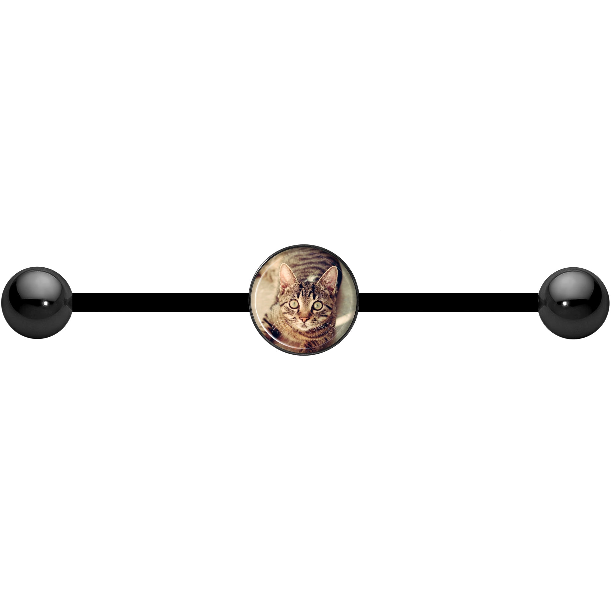 Custom Photo Industrial Barbell