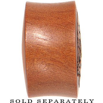 Organic Sawo Wood Koi Fish Saddle Plug
