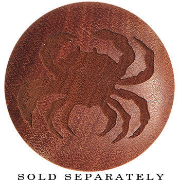 Organic Sawo Wood Sea Crab Saddle Plug