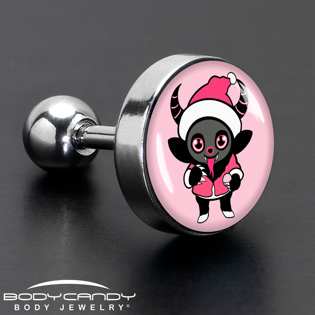 16G 1/4 Krampus Cutie Tragus Cartilage Earring by Onyx O