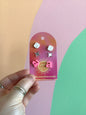 Happy Shapes Acrylic Stud Packs