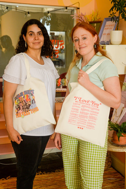 Ways to Say I Love You in Lyrics-Tote Bag
