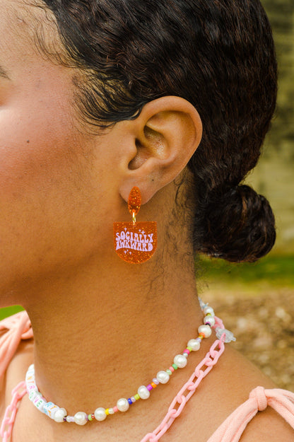 Socially Awkward Earrings