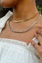 Chunky Twisted Titanium Necklace