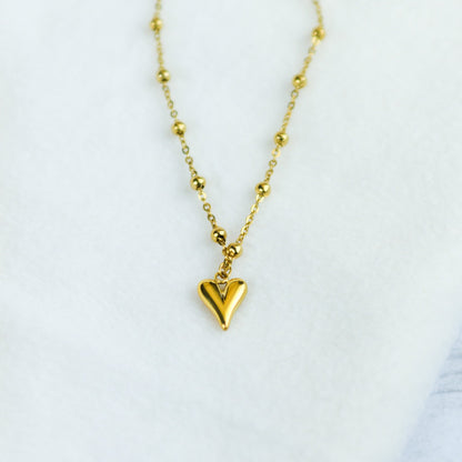 Heart Titanium Necklace