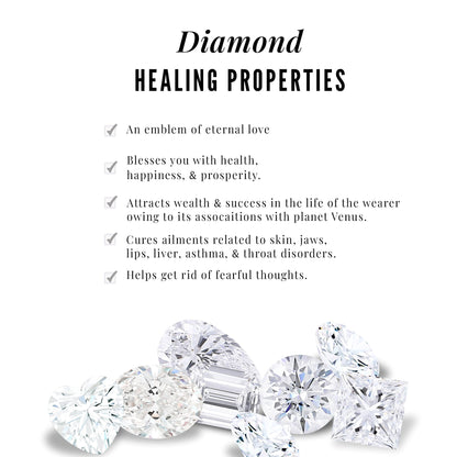 Flower Inspired Diamond Halo Stud Earrings