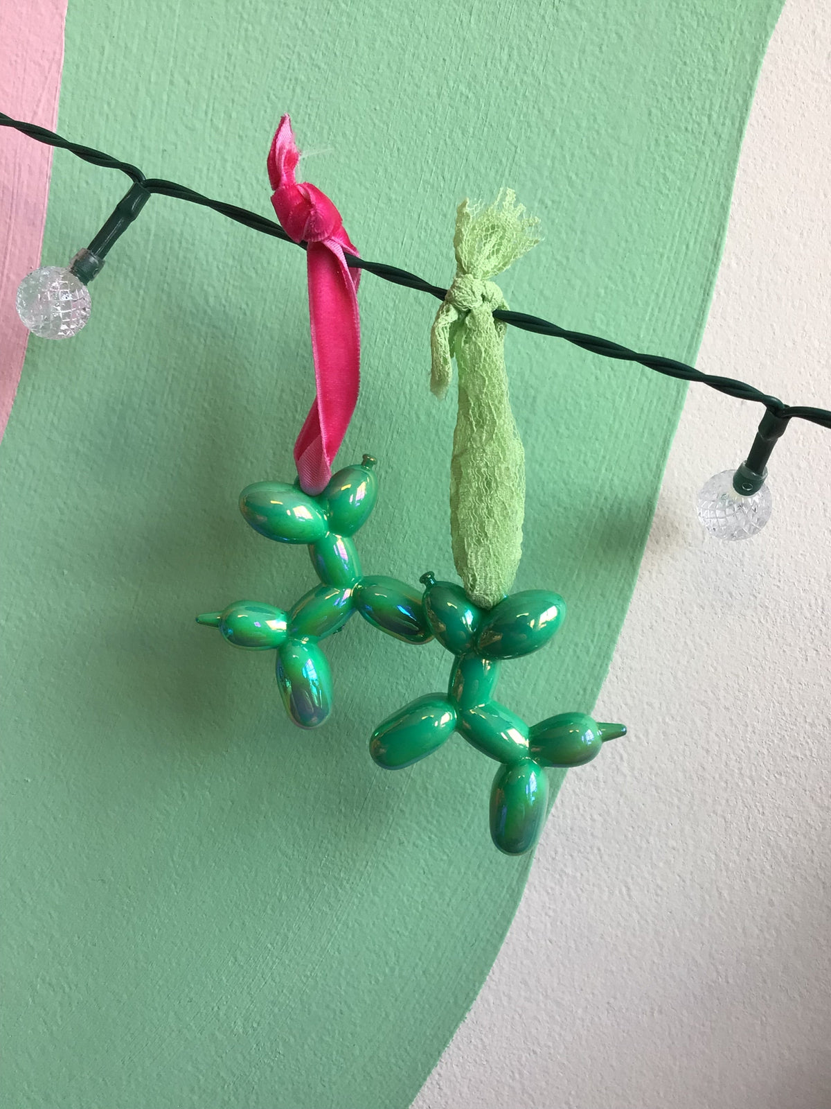 Balloon Dog Ornaments