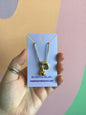 Bubble Letter Initial Necklace